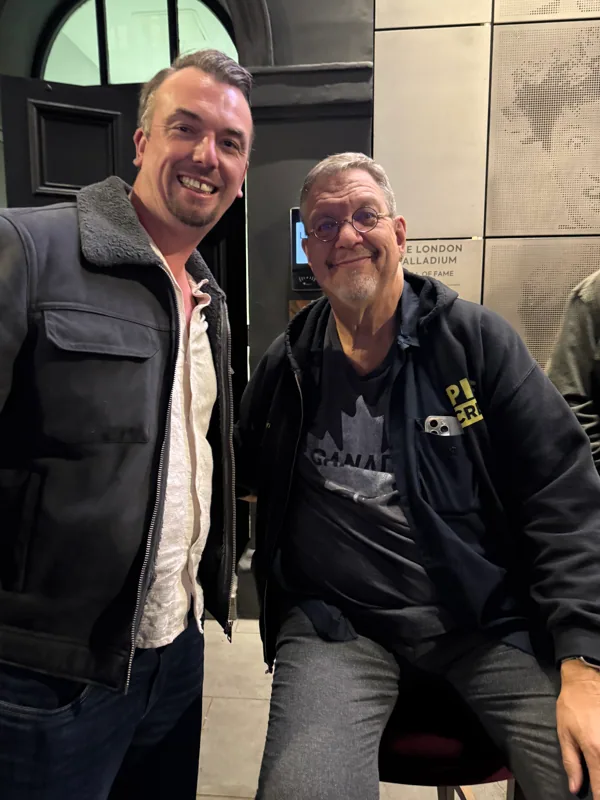 Ash Trix with Penn Jillette.